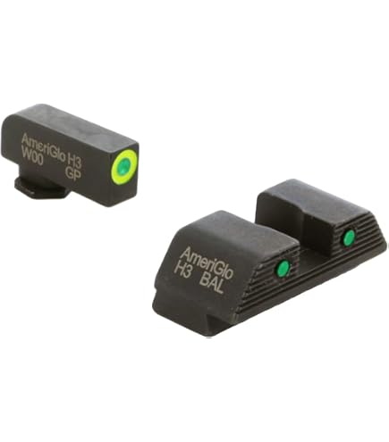Amazon.com : Trijicon HD Night Sight Set for Glock MOS & Standard
